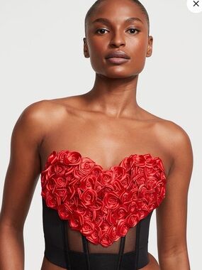 Victoria's Secret Archives Rosette Corset Top
